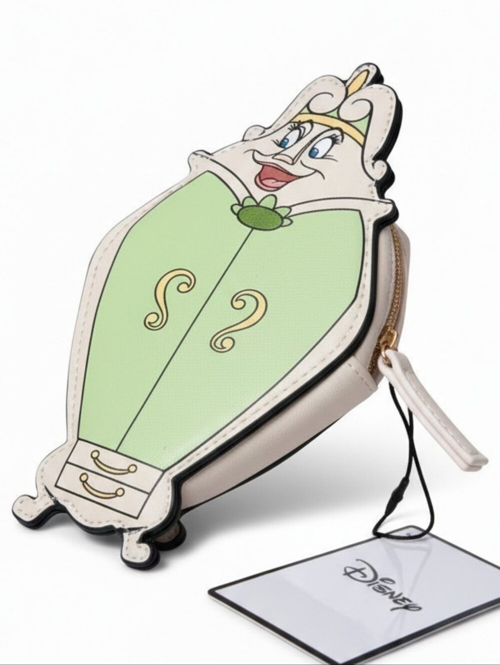 💚▪️Disney ▪️Beauty and the Beast Madame De La Grande Bouche Wadrobe Coin Purse